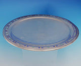 Tiffany and Co Sterling Silver Serving Plate w/Enamel #18670-6018 Art Deco #3488