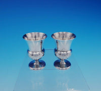 Gorham Sterling Silver Cordial Set 6-Piece with Bottle Cups Tray (#3302)