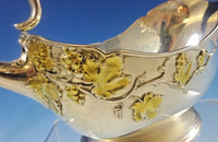 Mixed Metals by Tiffany & Co. Sterling Gravy Boat with Grape Vine Motif (#0143)