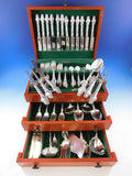 Watteau by Durgin Sterling Silver Flatware Set Service Dinner Size 168 pieces