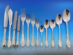 German Sterling Silver Flatware Service Set for 12 Dinner 170 pieces