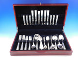 Champagne by O. Mogensen Danish Sterling Silver Flatware Set For 6 Modern 52 Pcs