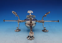 William Plummer English Georgian Sterling Silver Warming Stand w/ Burner (#8009)