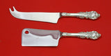 Sir Christopher by Wallace Sterling Silver Cheese Serving Set 2pc HHWS  Custom