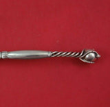 Ornamental by Grann and Laglye Danish Sterling Silver Berry Spoon 3-D Ball Twist
