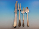 William and Mary by Lunt Sterling Silver Dinner Size Place Setting(s) 4pc