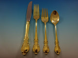 Legato Vermeil By Towle Sterling Silver Regular Size Place Setting(s) 4pc Gold