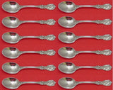 Francis I by Reed & Barton Script Sterling Silver Place Soup Spoon 6 3/4" Set 12