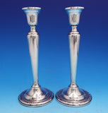 Courtship by International Sterling Silver Candlestick Pair #N252 9" (#9257)