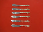 Les Six Fleurs by Reed & Barton Sterling Trout Knife Set 6pc. HHWS  Custom Made