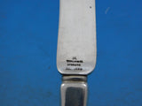 Lap Over Edge Acid Etched by Tiffany Sterling Dessert Knife HHAS Peach 7 1/4"