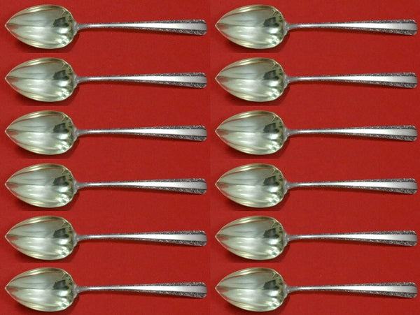 Candlelight by Towle Sterling Silver Grapefruit Sp Custom Set 12 pcs 6" Fluted