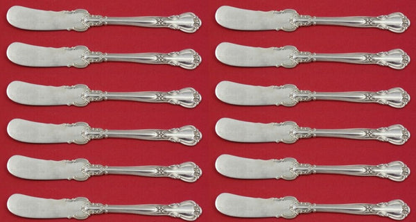 Chantilly by Gorham Sterling Silver Butter Spreader FH AS 5 7/8" Set of 12