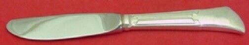 Linenfold By Tiffany and Co. Sterling Butter Spreader Hollow Handle 6 1/4"