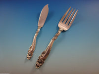 Decor by Gorham Sterling Silver Flatware Set For 12 Service 84 Pieces