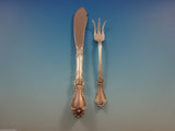 Royal Rose by Wallace Sterling Silver Flatware Set For 12 Service 67 Pieces