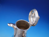 French Sterling Silver Coffee Pot with Wood Handle, Paris c.1781-1789 (#4301)