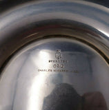 Lenox by Durgin Sterling Silver Fruit Bowl 3 1/4" x 10 1/4" #02G (#5340)