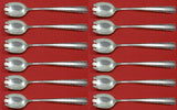 Candlelight by Towle Sterling Silver Ice Cream Dess. Fork Custom Set 12 pcs 6"