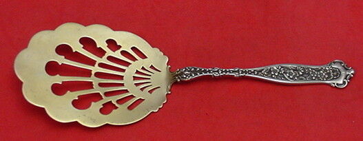 Dresden by Whiting Sterling Silver Fried Egg Server Gold Washed 8 3/8" Serving