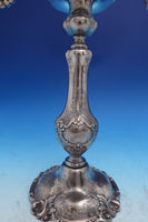 Francis I by Reed and Barton Sterling Silver Candelabra Pair #570A Bobeche #8516