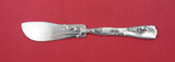 Rose and Scroll by Whiting Sterling Silver Fish Knife FH AS 7 3/4"