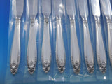 Prelude by International Sterling Silver Steak Knife Custom Set 12 pcs 8 1/2"