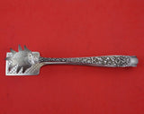 Repousse by Kirk Sterling Silver Pastry Tongs 10.15 Mark Diaper Work BC 9 1/2"