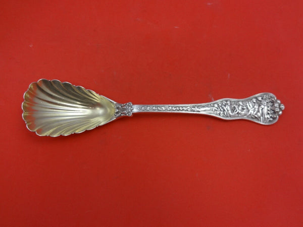 Olympian by Tiffany and Co Sterling Silver Preserve Spoon Fluted Shell Bowl 7"