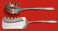 FLEETWOOD BY MANCHESTER STERLING SILVER ITALIAN PASTA SERVER SET 2PC HHWS CUSTOM