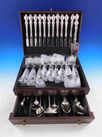 Du Barry by International Sterling Silver Flatware Service 12 Set 70 pcs Dinner