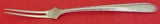 Silver Flutes by Towle Sterling Silver Spinach Fork Custom Made 7 3/8"