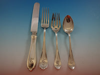 Springfield by Unger Sterling Silver Flatware Set Service 156 PC Dinner "S" Mono