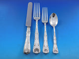 Wave Edge by Tiffany and Co Sterling Silver Flatware Set 12 Service 63 pieces