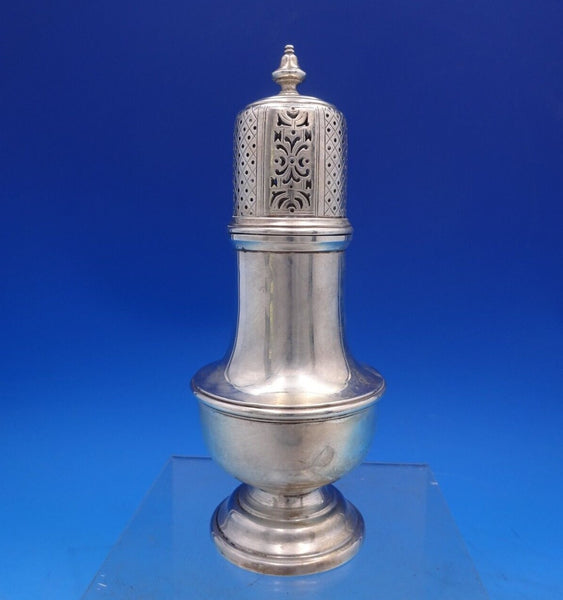 Munsey and Co Ltd English Estate Sterling Silver Muffineer Fancy Pierced (#6956)