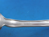 Lap Over Acid Etched by Tiffany Sterling Silver Serving Spoon Marigolds 8 5/8"