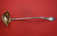 Les Cinq Fleurs by Reed & Barton Sterling Punch Ladle light GW w/ orchid 15 1/4"