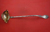 Les Cinq Fleurs by Reed & Barton Sterling Punch Ladle light GW w/ orchid 15 1/4"