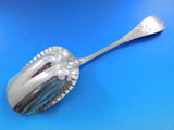 Japanese by Tiffany and Co Sterling Silver Cracker Scoop Fluted 9 1/2" Serving