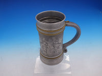 Acid Etched Mixed Metals Figurative Mug by Gorham Marked Number 11 (#4143)