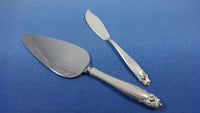 King Christian by Wallace Sterling Silver Flatware Set For 8 Service 74 Pieces