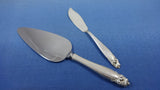 King Christian by Wallace Sterling Silver Flatware Set For 8 Service 74 Pieces