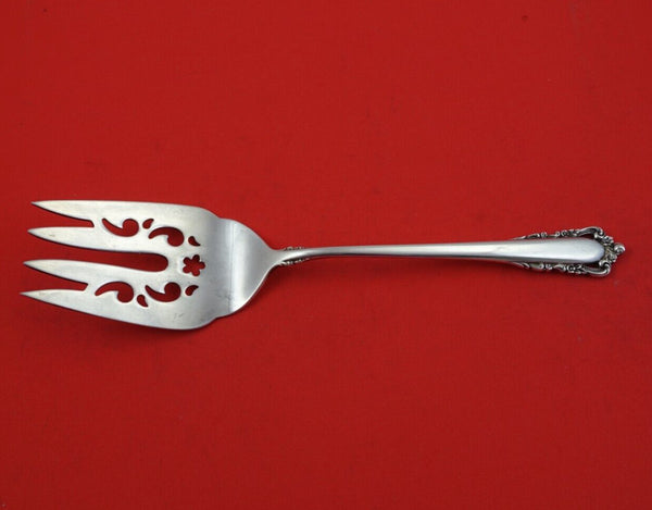 Carillon by Lunt Sterling Silver Cold Meat Fork Pierced 8 1/8" Serving Heirloom