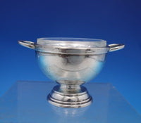 Saint Hilaire Silverplate Salt Dip Master w/ Crystal Liner in Original Box #6868