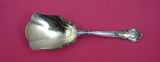 Chantilly by Gorham Sterling Berry Scoop vermeil w/ enamel applied lacing 8 7/8"