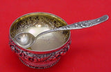Vine by Tiffany & Co. Sterling Silver Salt Dip & Master Salt Spoon Set 2pcs