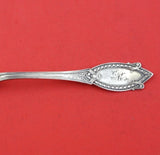 Diamond by John Polhamus and Shiebler Sterling Silver Sugar Spoon Shell 7"