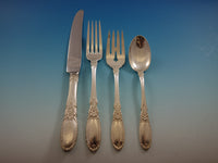 Old Mirror by Towle Sterling Silver Flatware Set For 8 Service 41 Pieces