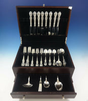 Southern Colonial by International Sterling Silver Flatware Service Set 44 Pcs