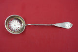 Norwegian Sterling Silver Sugar Sifter Ladle .830 Silver BC Twisted 7 1/8"